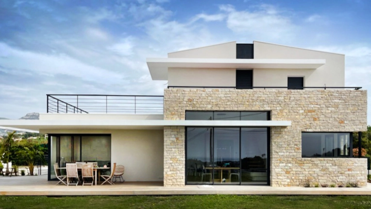 Jardin, Terrasse, Maison individuelle, Maison passive / écologique, Maison de ville, Maison de campagne, Construction neuve, Moderne