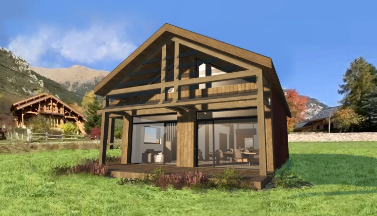 Passive House / Eco-friendly, Chalets / Wooden Houses, New Build, contemporary, Traditional