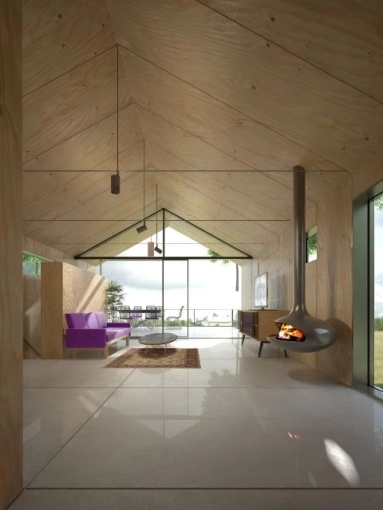 Maison individuelle, Maison passive / écologique, Chalet / Maison en bois, Maison de ville, Maison de campagne, Architecture d’intérieur, Contemporain