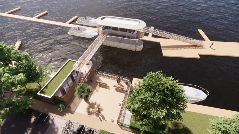 Bâtiment professionnel, Bureau, Construction neuve, Contemporain