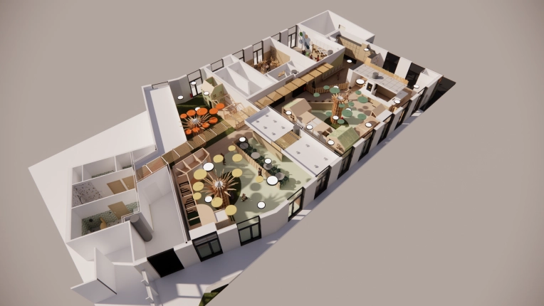 Mise aux normes, Bâtiment professionnel, Bureau, Bâtiment accueillant du public (ERP), Architecture d’intérieur, Construction neuve, Contemporain