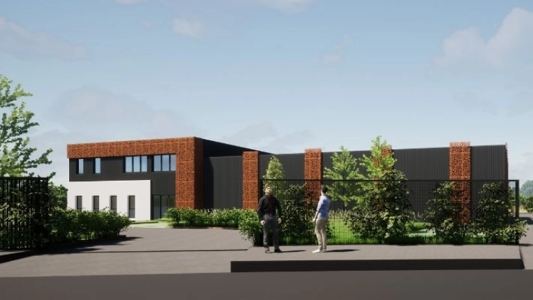 Bâtiment professionnel, Bureau, Construction neuve, Moderne