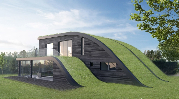 Single-Family Homes, New Build, Futuristic