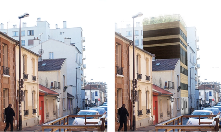 Vertical expension, Townhouses, Futuristic