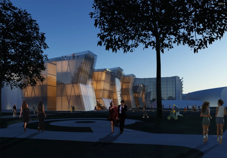 Public Access Buildings, New Build, Futuristic