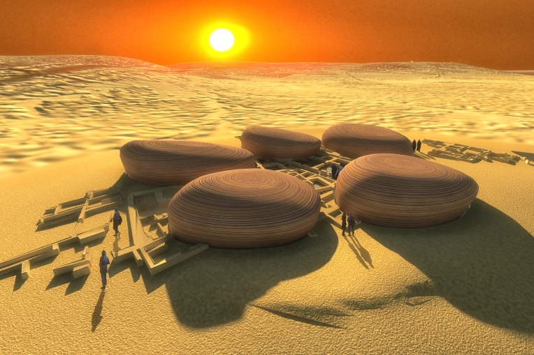 Public Access Buildings, New Build, Futuristic