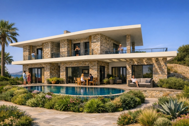 Surélévation, Maison de campagne, Contemporain