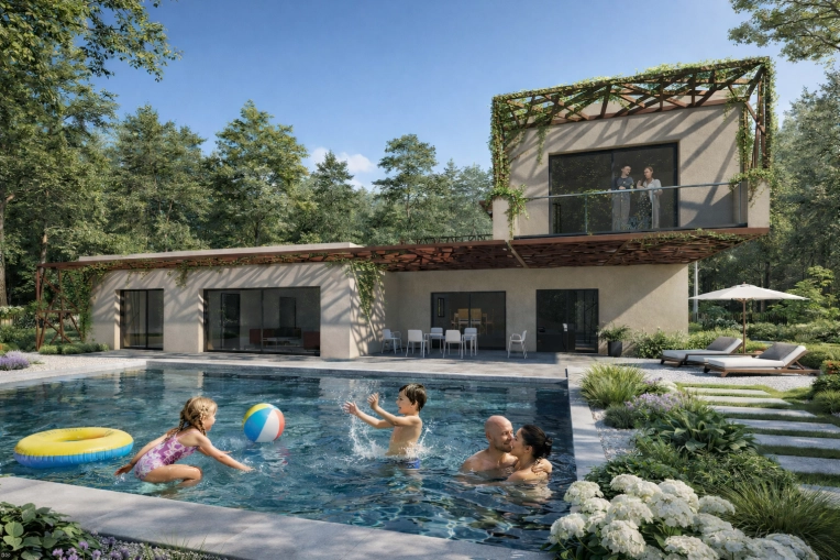 Maison individuelle, Construction neuve, Maison container, Contemporain