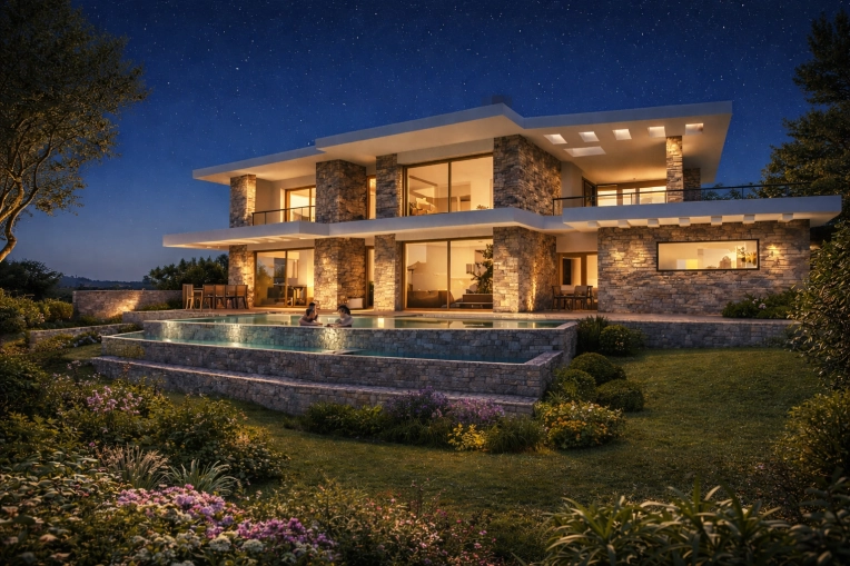 Vertical expension, Single-Family Homes, contemporary