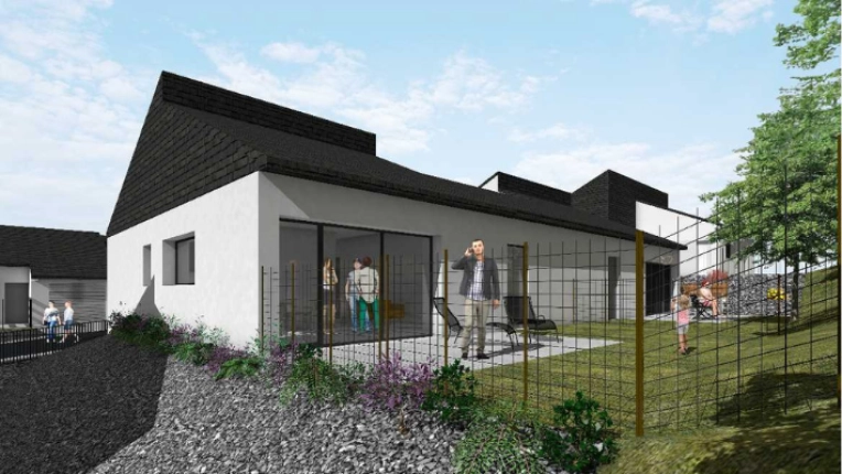 Landscape Architecture, Patios & Terraces, Single-Family Homes, Country Homes, New Build, Feasibility Studies, contemporary