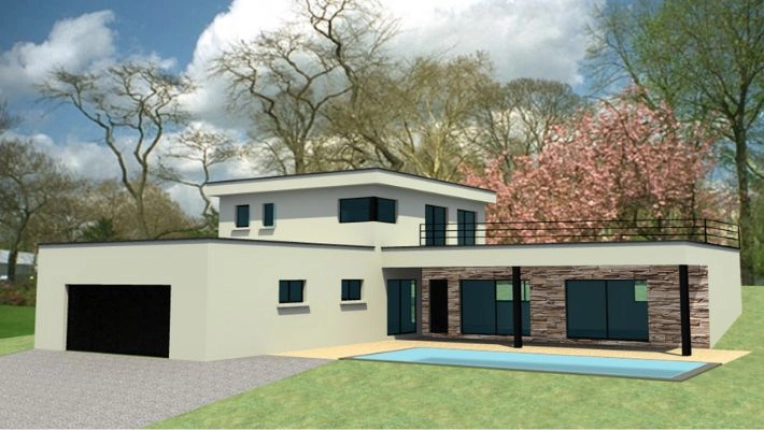 Maison individuelle, Maison passive / écologique, Exterieur, Maison de ville, Maison de campagne, Construction neuve, Futuriste, Contemporain, Moderne