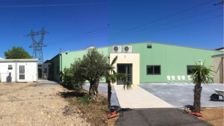 Bâtiment professionnel, Bâtiment industriel, Construction neuve, Traditionnel