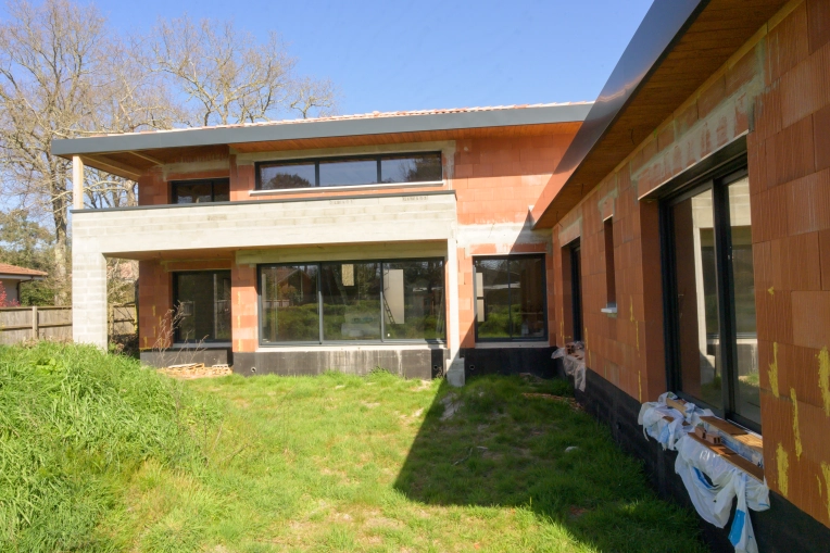 Jardin, Terrasse, Maison individuelle, Extérieur, Maison de ville, Piscine, Construction neuve, Plan, Permis de construire