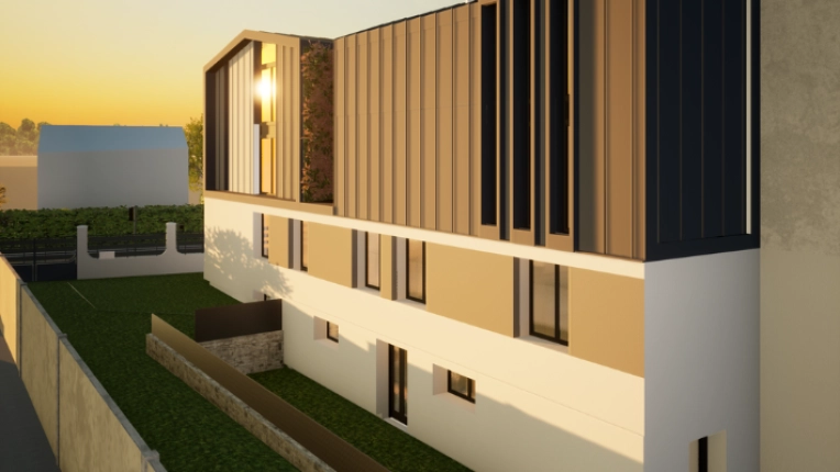 Assistance à la maitrise d'ouvrage, Surélévation, Maison individuelle, Résidentiel collectif, Rénovation, Maison de ville, Maison de campagne, Construction neuve, Étude de faisabilité, Réhabilitation, Contemporain, Moderne