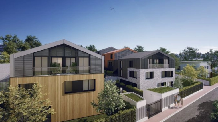 Surélévation, Résidentiel collectif, Construction neuve, Rénovation énergétique, Contemporain