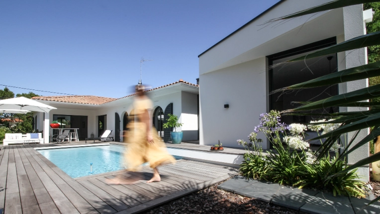Maison individuelle, Maison de campagne, Extension, Contemporain