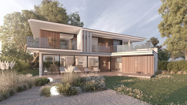 Maison individuelle, Construction neuve, Contemporain