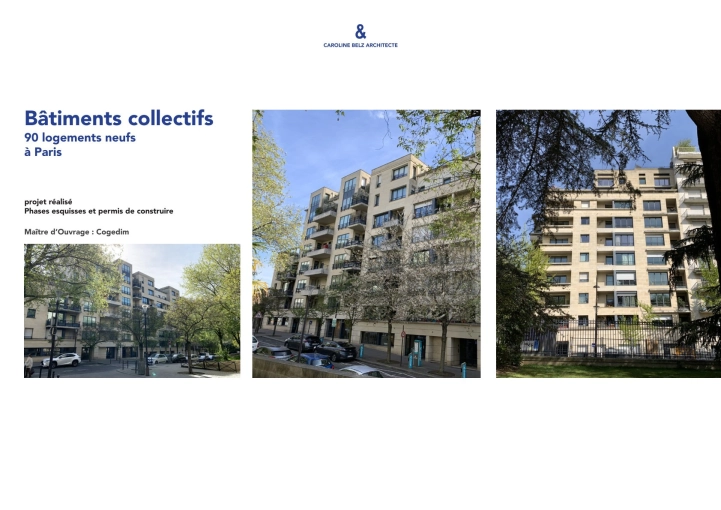 Résidentiel collectif, Construction neuve, Contemporain, Moderne