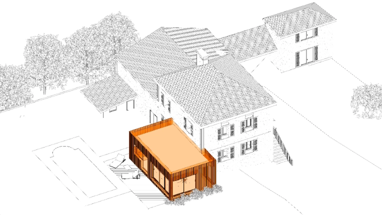Maison individuelle, Extension, Contemporain