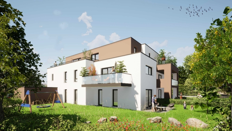 Résidentiel collectif, Construction neuve, Moderne