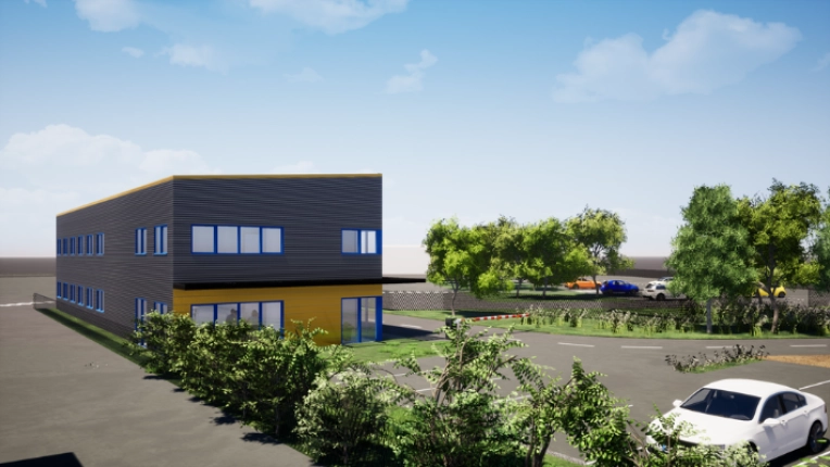 Bâtiment professionnel, Bureau, Construction neuve, Étude de faisabilité, Contemporain