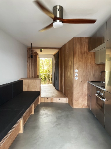 Hôtellerie - Restauration, Appartement, Résidentiel collectif, Rénovation, Contemporain