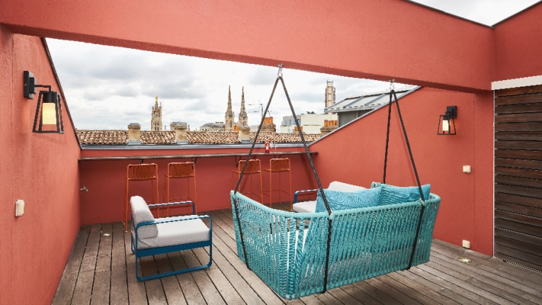 Terrasse, Exterieur, Appartement, Rénovation, Architecture d’intérieur, Contemporain, Moderne, Traditionnel