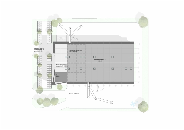 Warehouses, Industrial Buildings, New Build, contemporary, Modern