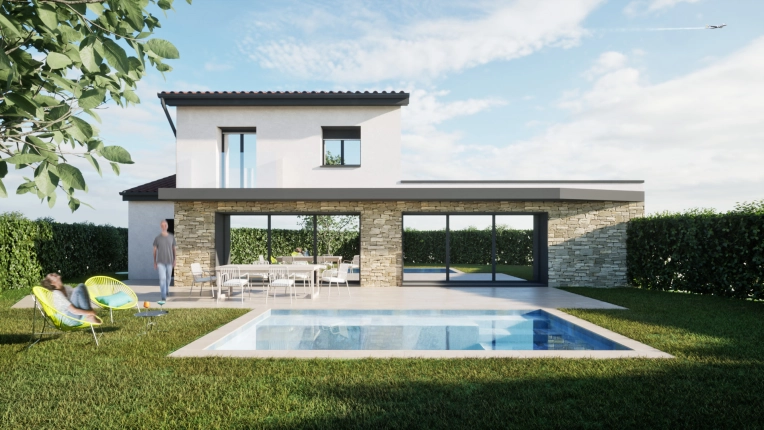 Patios & Terraces, Single-Family Homes, Country Homes, Pools, Extension, Feasibility Studies, Energy renovation, Modern