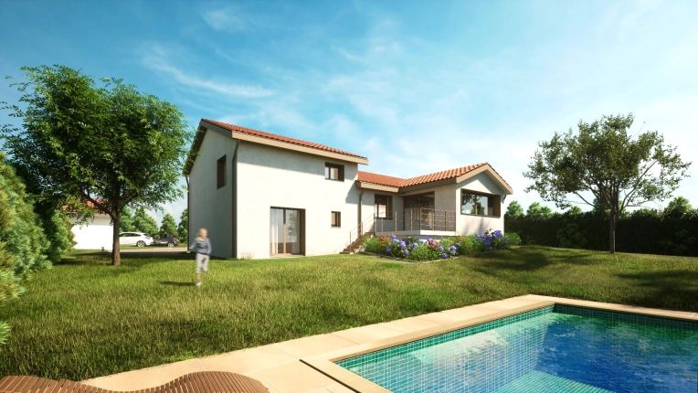 Landscape Architecture, Patios & Terraces, Single-Family Homes, Country Homes, Pools, Extension, Feasibility Studies, Energy renovation, Modern