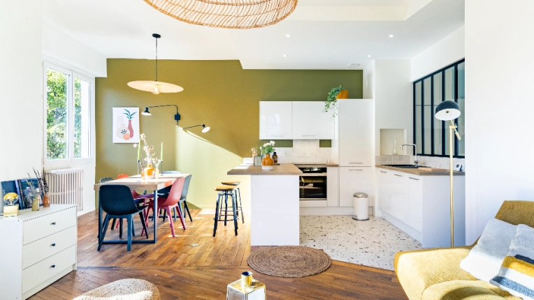 Appartement, Rénovation, Réhabilitation, Contemporain