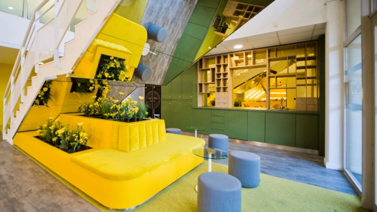 Bâtiment professionnel, Bureau, Rénovation, Architecture d’intérieur, Contemporain