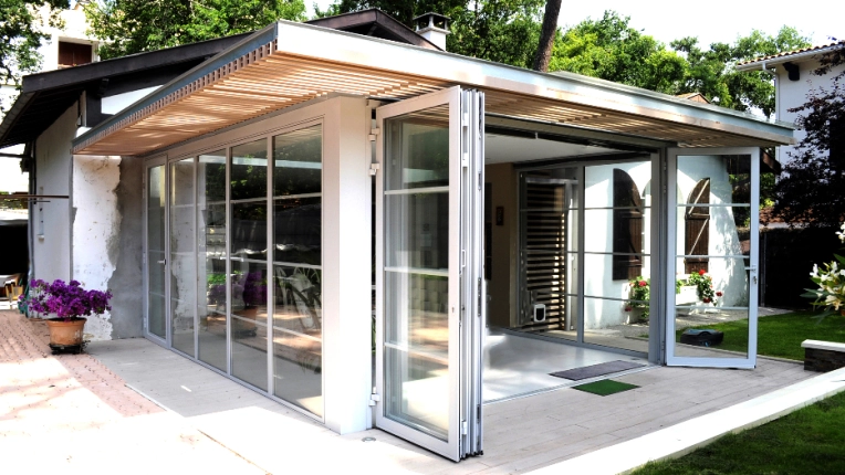 Maison de campagne, Extension, Contemporain
