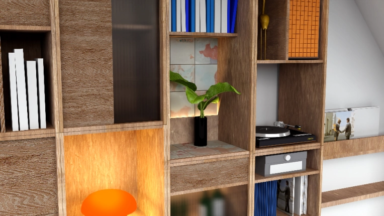 Apartment, Interior Architecture & Design, Vintage, contemporary