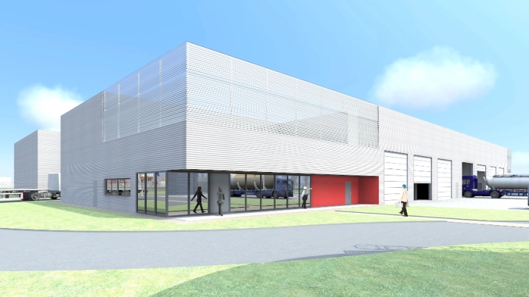 Bâtiment professionnel, Bureau, Bâtiment industriel, Construction neuve, Contemporain, Moderne