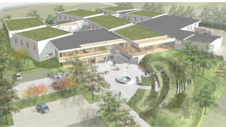 Jardin, Appartement, Résidentiel collectif, Bâtiment professionnel, Construction neuve, Contemporain