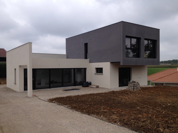 Maison individuelle, Construction neuve, Contemporain
