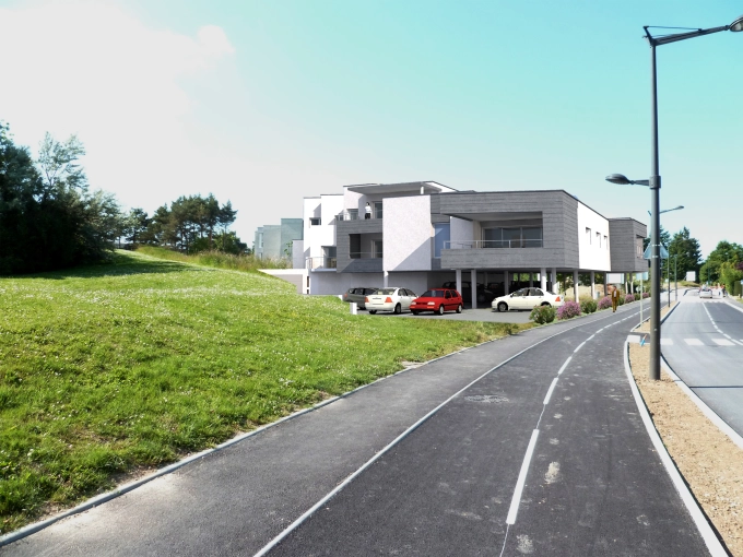 Résidentiel collectif, Construction neuve, Moderne