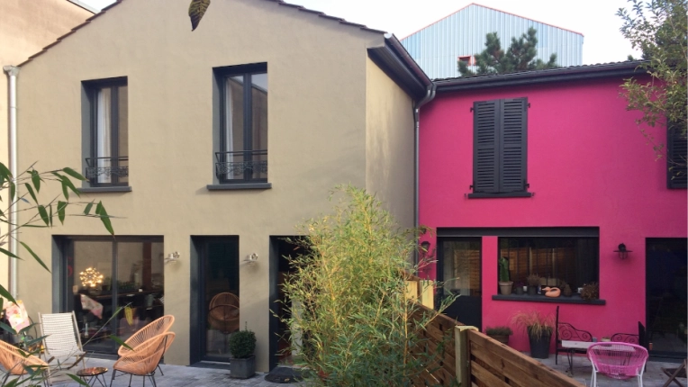 Single-Family Homes, Renovation, Townhouses, Extension, contemporary
