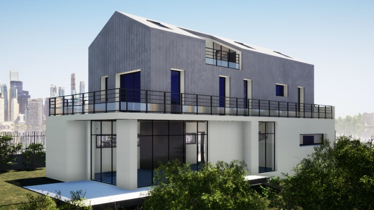 Single-Family Homes, New Build, contemporary