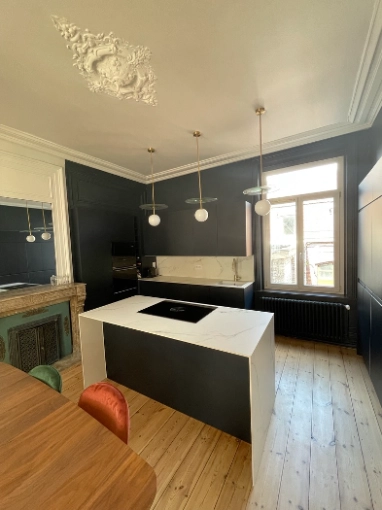 Apartment, Renovation, contemporary, Classic