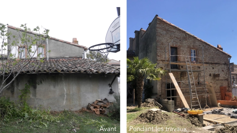 Terrasse, Rénovation, Maison de ville, Extension, Contemporain