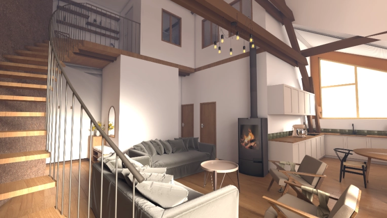 Conversion, Chalets / Wooden Houses, Traditional