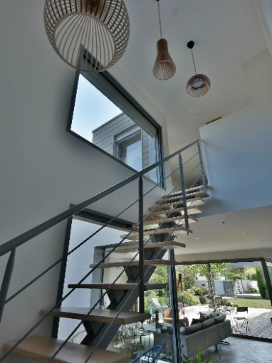 Maison individuelle, Construction neuve, Contemporain