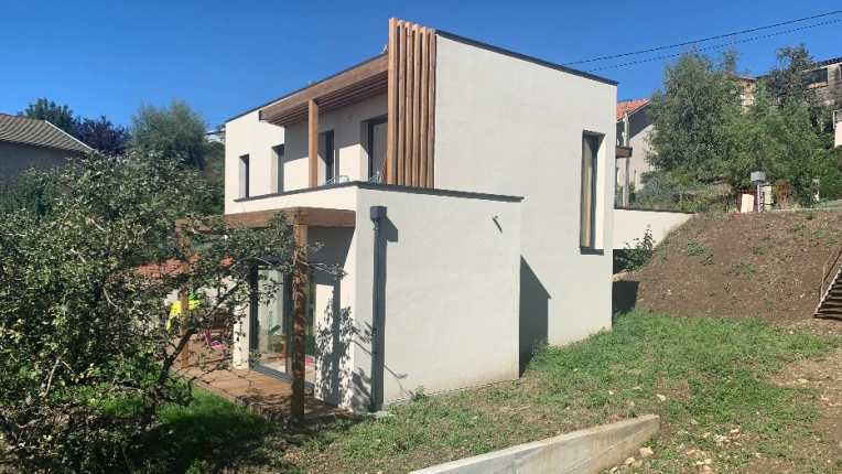 Maison individuelle, Construction neuve, Contemporain