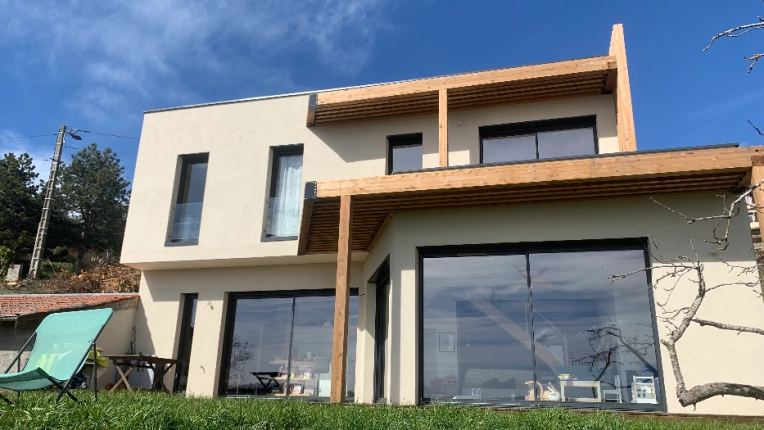 Maison individuelle, Construction neuve, Contemporain