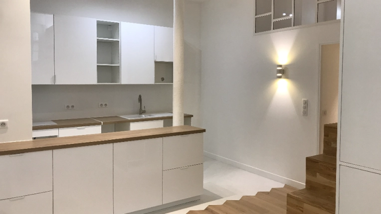 Transformation, Appartement, Rénovation, Rénovation énergétique, Contemporain