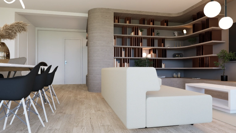 Appartement, Architecture d’intérieur, Contemporain