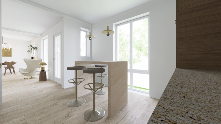 Rénovation, Maison de campagne, Contemporain