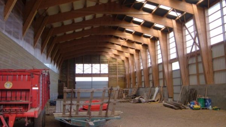 Bâtiment agricole, Construction neuve, Contemporain
